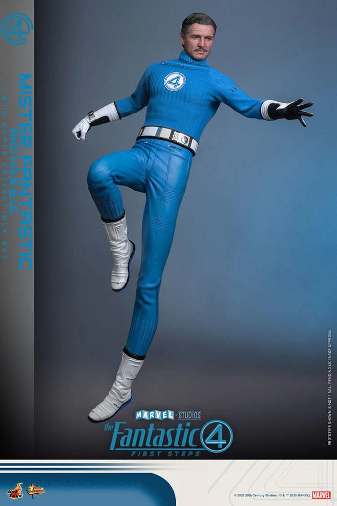 Mister Fantastic & H.E.R.B.I.E. Marvel The Fantastic Four: First Steps Movie Masterpiece 2-pack 1/6 Figurka 30 cm - Image 11