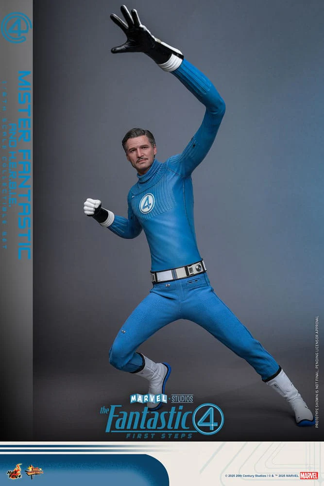 Mister Fantastic & H.E.R.B.I.E. Marvel The Fantastic Four: First Steps Movie Masterpiece 2-pack 1/6 Figurka 30 cm - Image 12