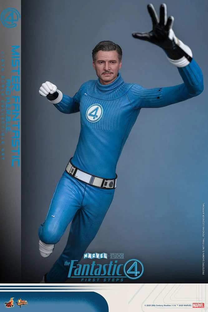 Mister Fantastic & H.E.R.B.I.E. Marvel The Fantastic Four: First Steps Movie Masterpiece 2-pack 1/6 Figurka 30 cm - Image 13