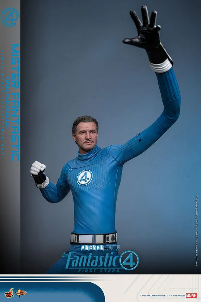 Mister Fantastic & H.E.R.B.I.E. Marvel The Fantastic Four: First Steps Movie Masterpiece 2-pack 1/6 Figurka 30 cm - Image 14