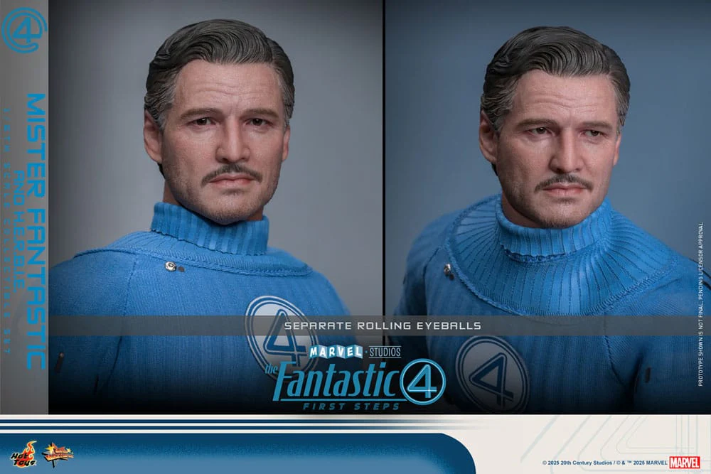 Mister Fantastic & H.E.R.B.I.E. Marvel The Fantastic Four: First Steps Movie Masterpiece 2-pack 1/6 Figurka 30 cm - Image 17