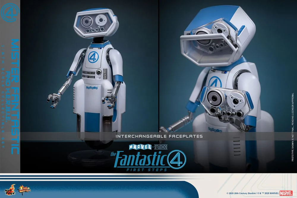 Mister Fantastic & H.E.R.B.I.E. Marvel The Fantastic Four: First Steps Movie Masterpiece 2-pack 1/6 Figurka 30 cm - Image 18