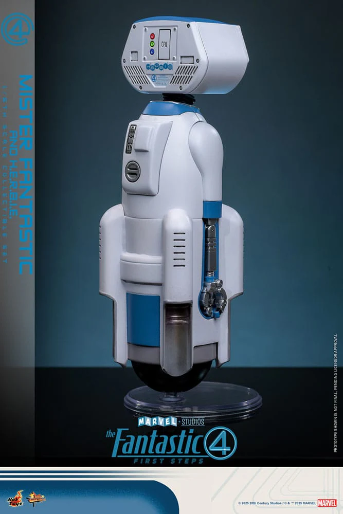 Mister Fantastic & H.E.R.B.I.E. Marvel The Fantastic Four: First Steps Movie Masterpiece 2-pack 1/6 Figurka 30 cm - Image 19