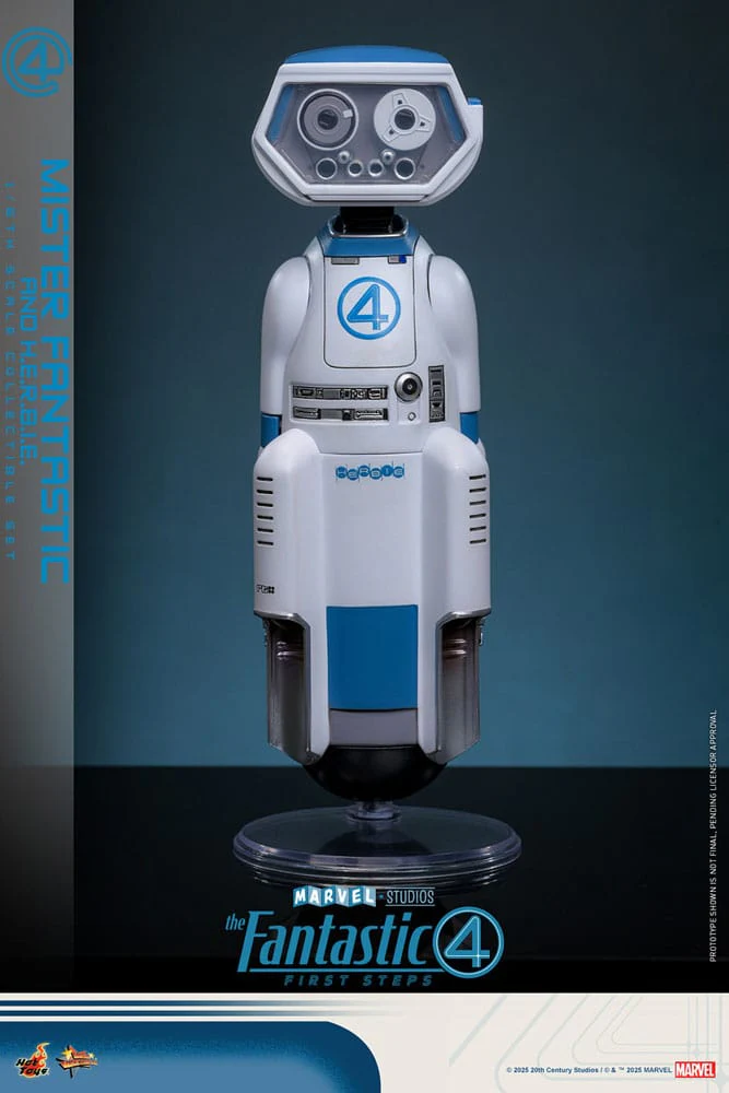 Mister Fantastic & H.E.R.B.I.E. Marvel The Fantastic Four: First Steps Movie Masterpiece 2-pack 1/6 Figurka 30 cm - Image 20