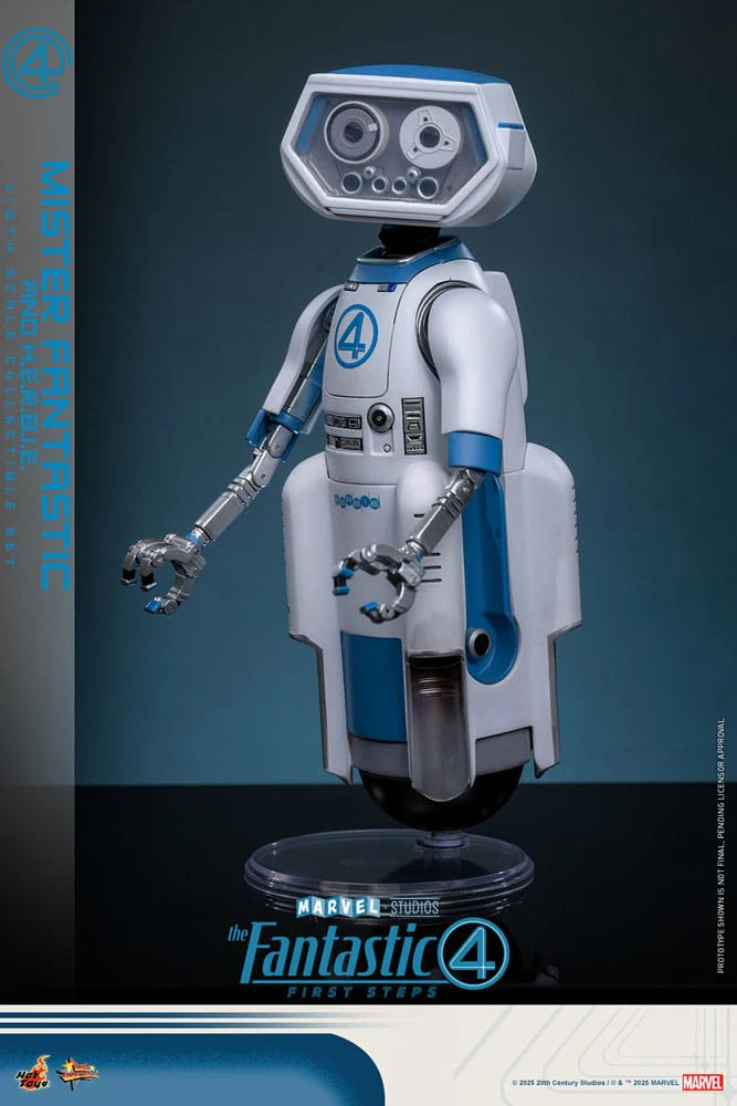 Mister Fantastic & H.E.R.B.I.E. Marvel The Fantastic Four: First Steps Movie Masterpiece 2-pack 1/6 Figurka 30 cm - Image 3
