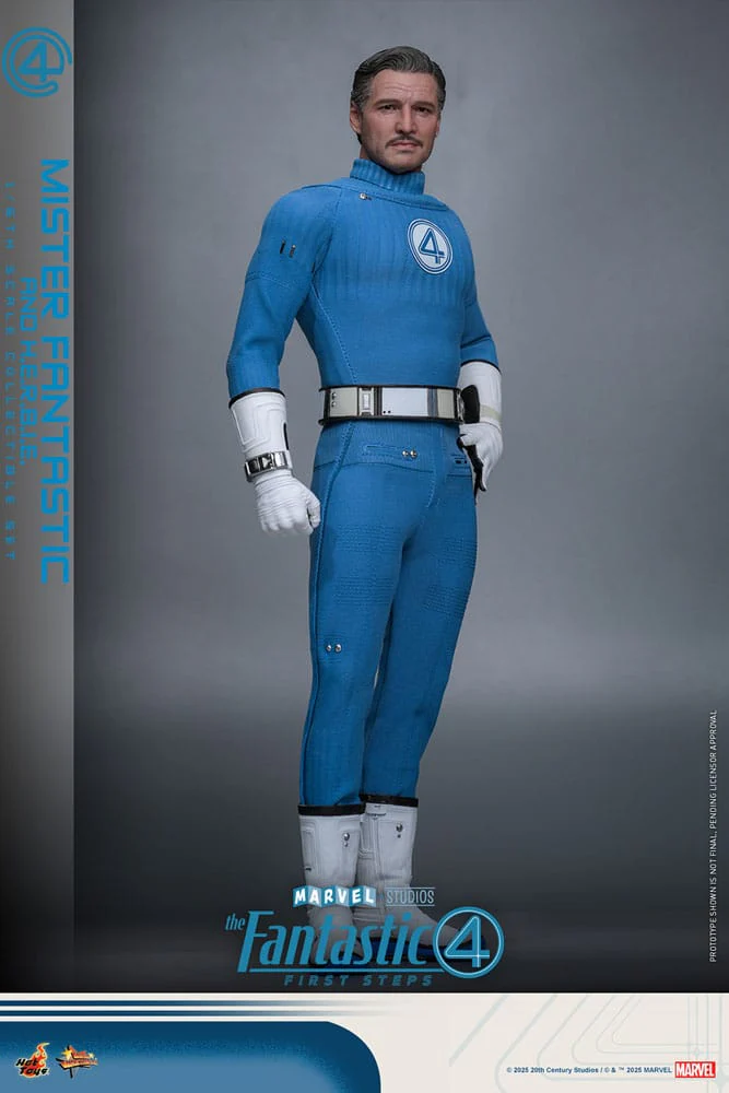 Mister Fantastic & H.E.R.B.I.E. Marvel The Fantastic Four: First Steps Movie Masterpiece 2-pack 1/6 Figurka 30 cm - Image 7
