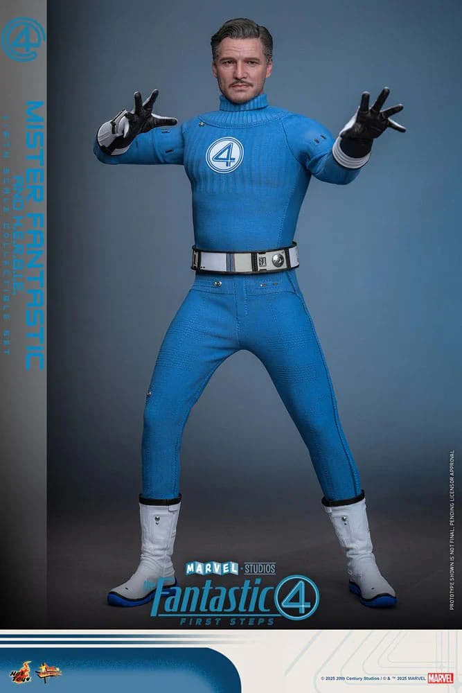 Mister Fantastic & H.E.R.B.I.E. Marvel The Fantastic Four: First Steps Movie Masterpiece 2-pack 1/6 Figurka 30 cm - Image 8