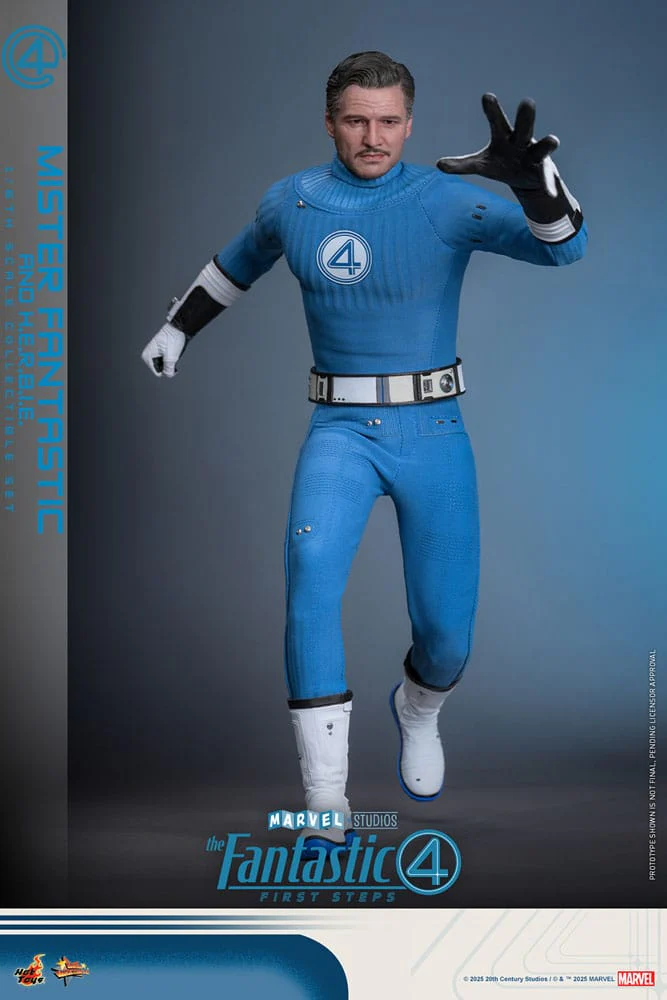 Mister Fantastic & H.E.R.B.I.E. Marvel The Fantastic Four: First Steps Movie Masterpiece 2-pack 1/6 Figurka 30 cm - Image 9