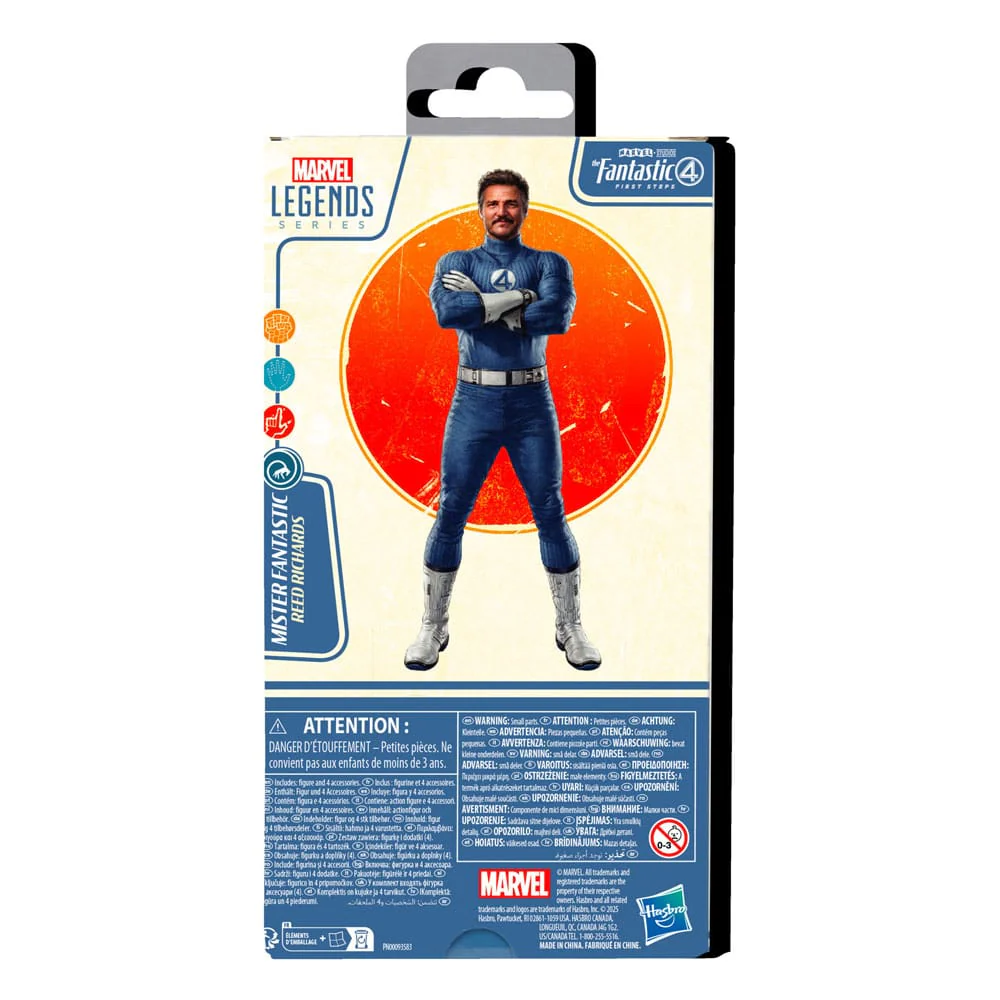 Mister Fantastic The Fantastic Four: First Steps Marvel Legends Figurka 15 cm - Image 4