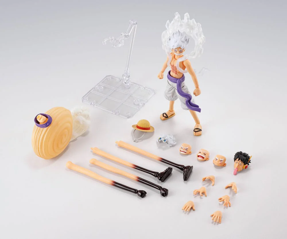 Monkey D. Luffy Gear 5 Future Island Egghead One Piece S.H. Figuarts Figurka 15 cm - Image 2