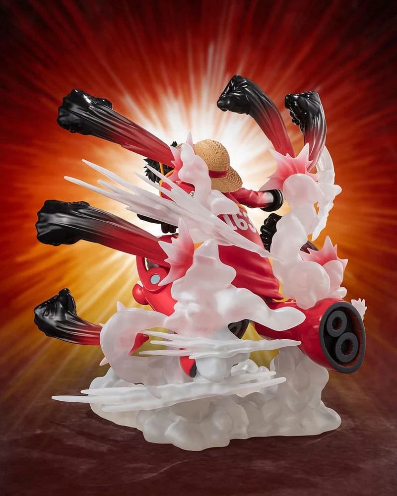 Monkey D. Luffy Gum Gum Hawk Gatling One Piece Figuarts ZERO Figurka 19 cm - Image 3