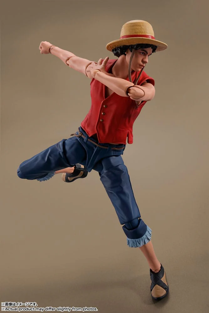 Monkey D. Luffy One Piece Netflix S.H. Figuarts Figurka 14 cm - Image 6