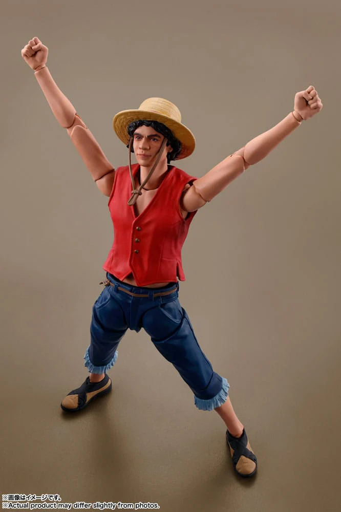 Monkey D. Luffy One Piece Netflix S.H. Figuarts Figurka 14 cm - Image 8