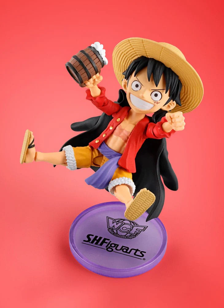 Monkey D. Luffy One PIece World Collactable Figures x S.H. Figuarts Figurka 8 cm - Image 4