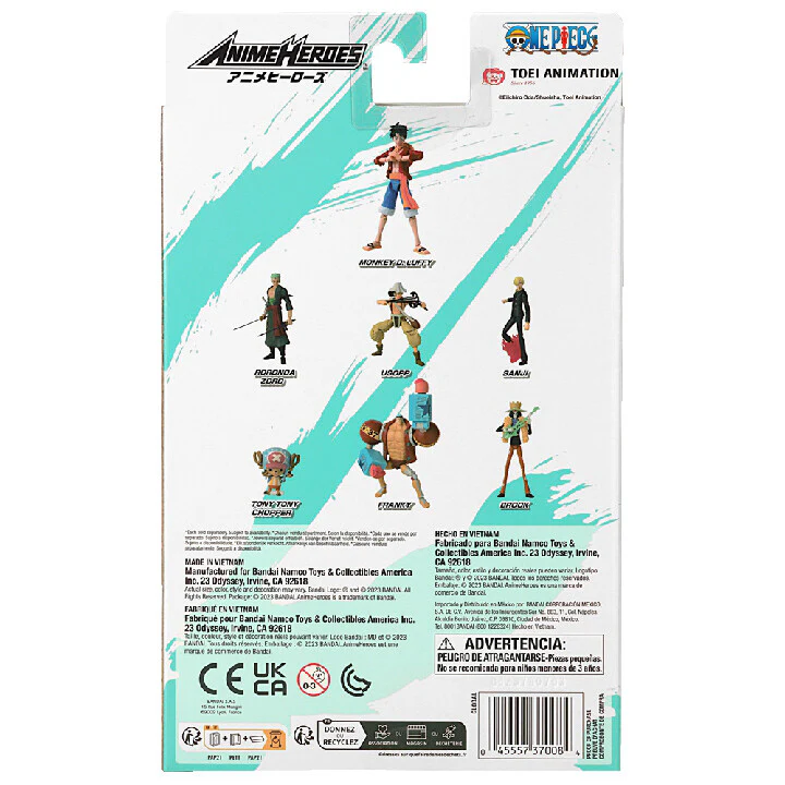 Monkey D. Luffy Refresh One Piece Anime Heroes Figurka 17 cm - Image 10