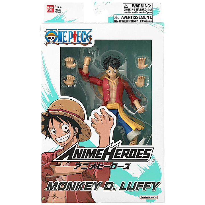 Monkey D. Luffy Refresh One Piece Anime Heroes Figurka 17 cm - Image 7