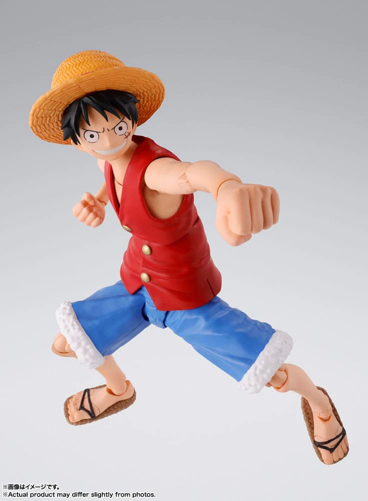 Monkey D. Luffy Romance Dawn One Piece S.H. Figuarts Figurka 15 cm - Image 2