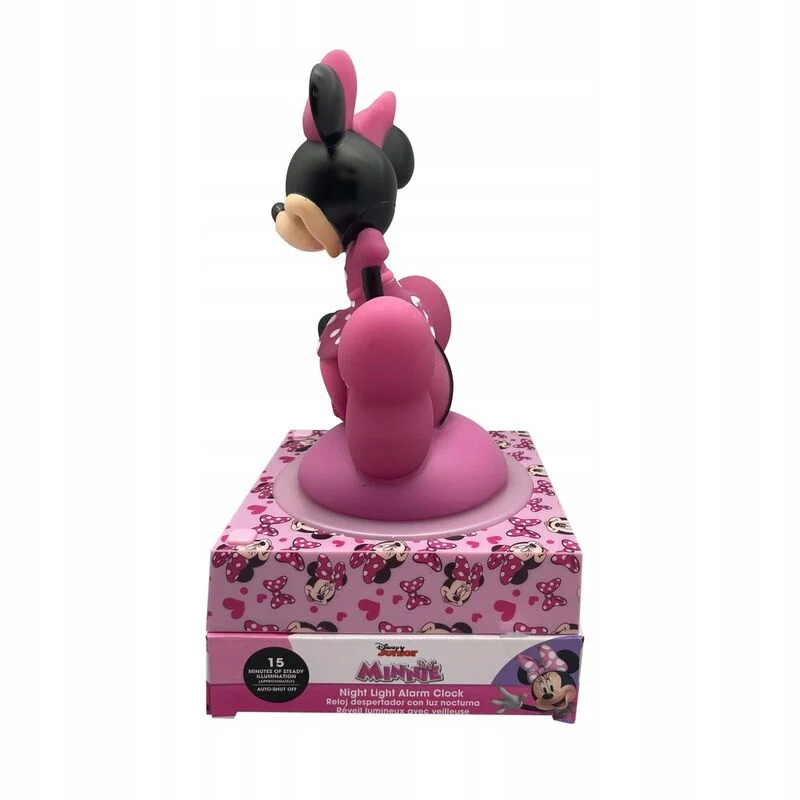 Myszka Minnie Lampka 3D z Budzikiem Disney - Image 5