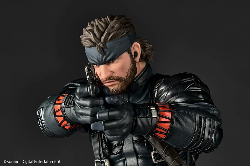 Naked Snake Sneaking Suit Ver. Metal Gear Solid Delta Revoltech A.Y. Figurka 17 cm - Image 3