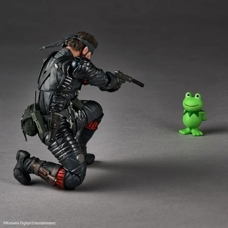 Naked Snake Sneaking Suit Ver. Metal Gear Solid Delta Revoltech A.Y. Figurka 17 cm - Image 4