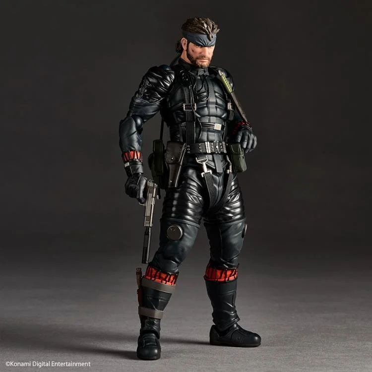 Naked Snake Sneaking Suit Ver. Metal Gear Solid Delta Revoltech A.Y. Figurka 17 cm - Image 5