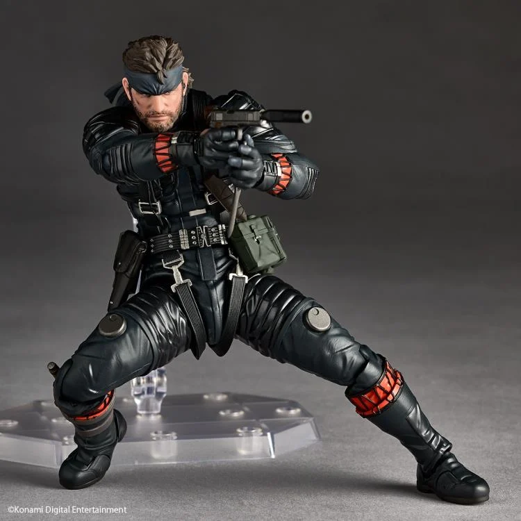 Naked Snake Sneaking Suit Ver. Metal Gear Solid Delta Revoltech A.Y. Figurka 17 cm - Image 6