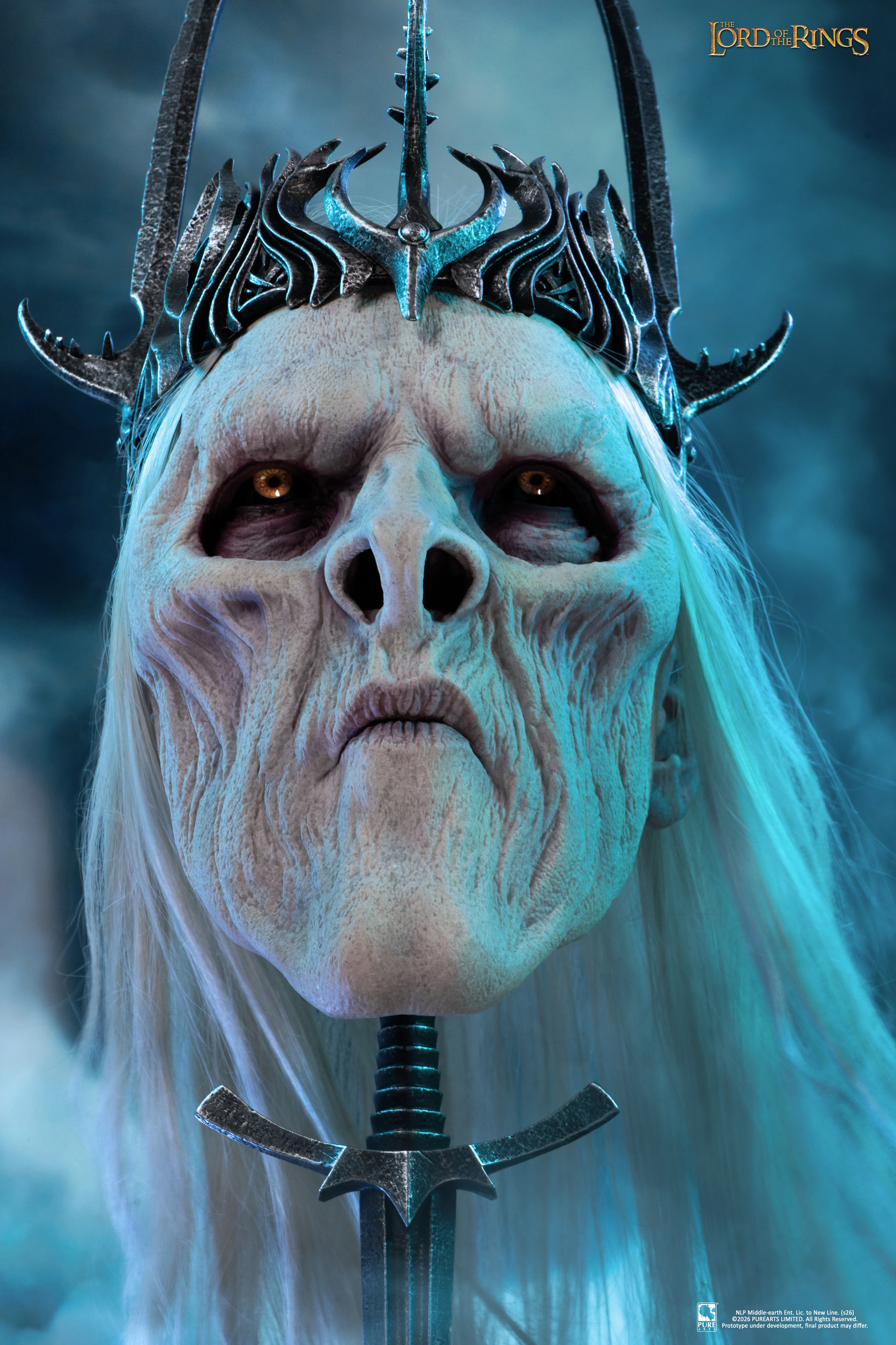Nazgul King Lord of the Rings Art Mask 1/1 Figurka 73 cm - Image 26