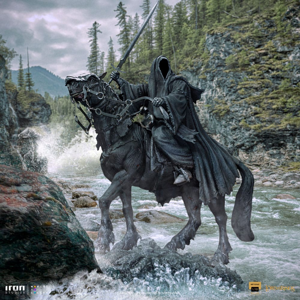 Nazgul on Horse The Lord of the Rings Deluxe Art Scale 1/10 Figurka 42 cm - Image 16