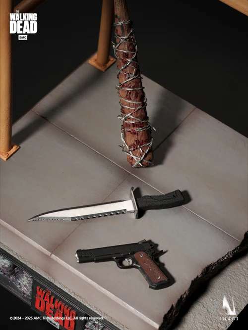 Negan Smith The Walking Dead: S8 Collectible 1/6 Figurka 37 cm - Image 9