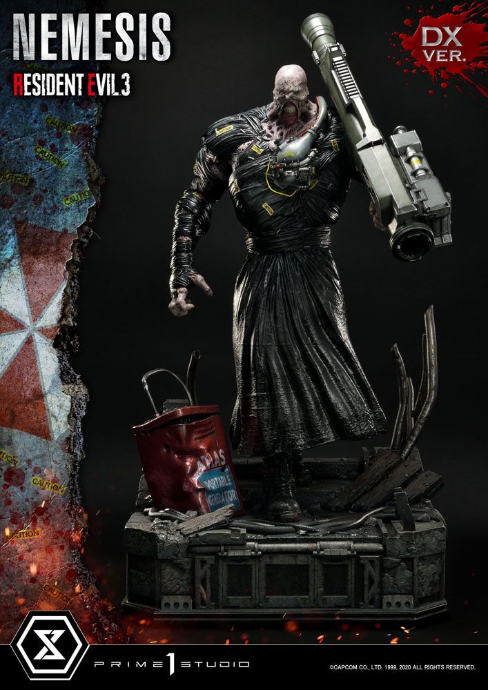 Nemesis Resident Evil 3 Deluxe Version 1/4 Figurka 92 cm