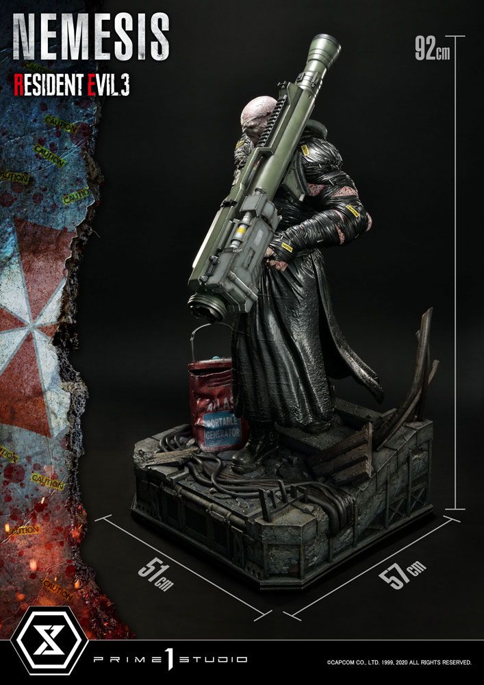 Nemesis Resident Evil 3 Deluxe Version 1/4 Figurka 92 cm - Image 21
