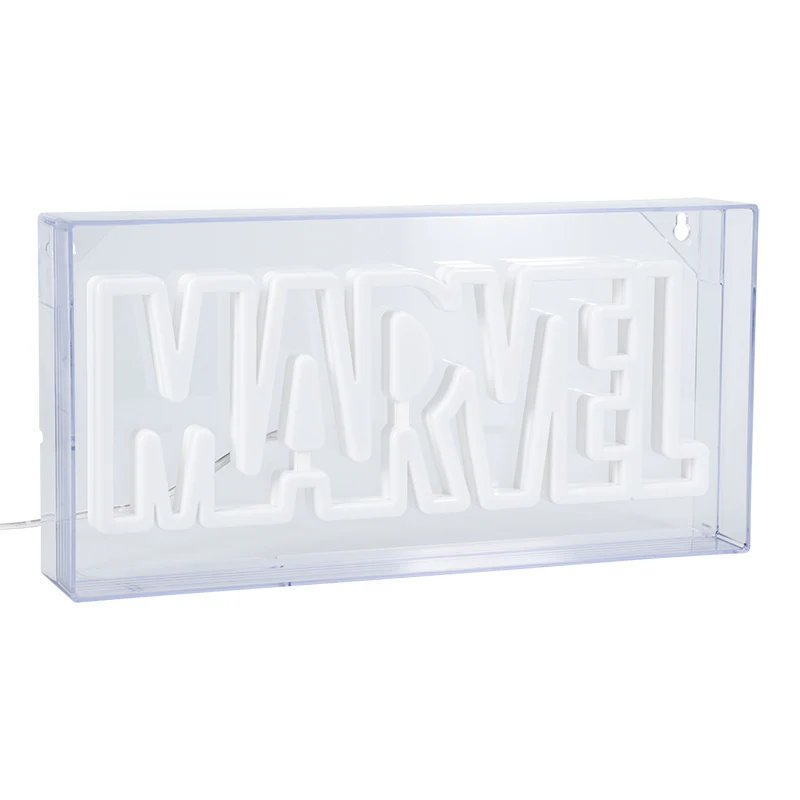 Neon Logo Lampka Ścienna Marvel - Image 2