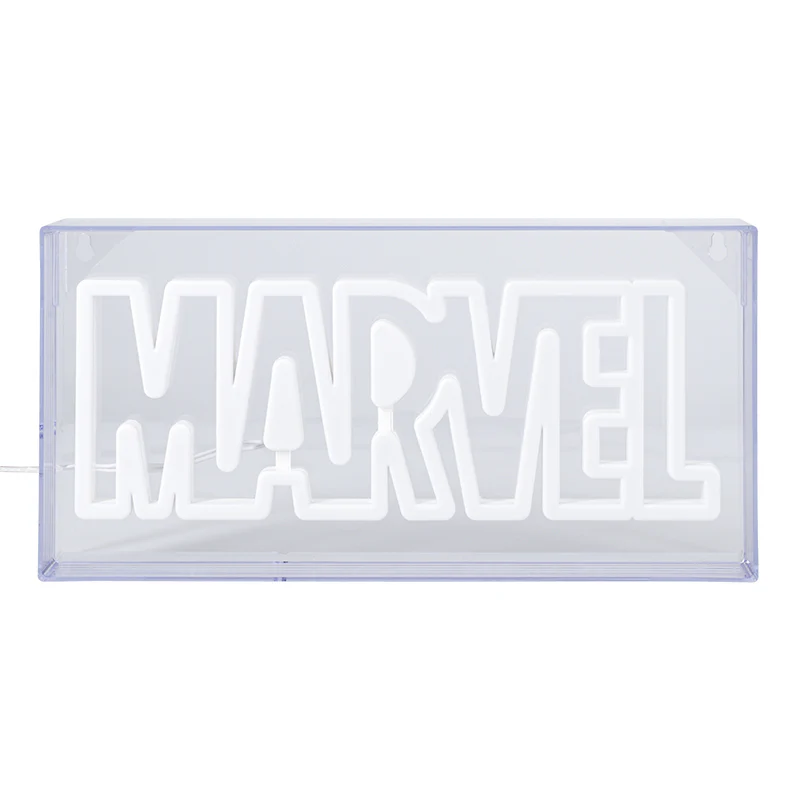 Neon Logo Lampka Ścienna Marvel - Image 4
