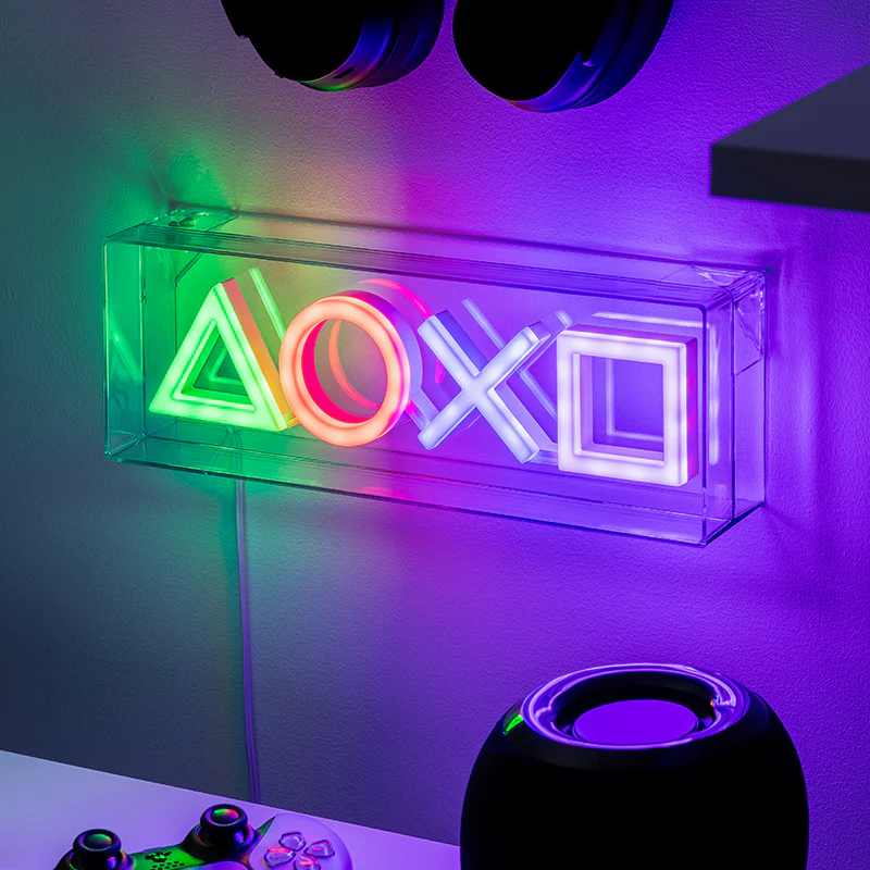 Neon Logo Lampka Ścienna Playstation - Image 6