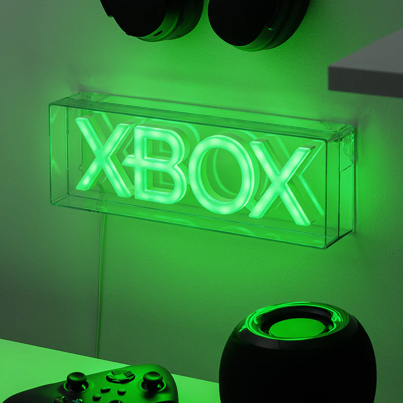 Neon Logo Lampka Ścienna Xbox - Image 8
