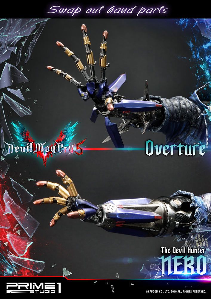 Nero Devil May Cry 5 Deluxe Version Figurka 70 cm - Image 8