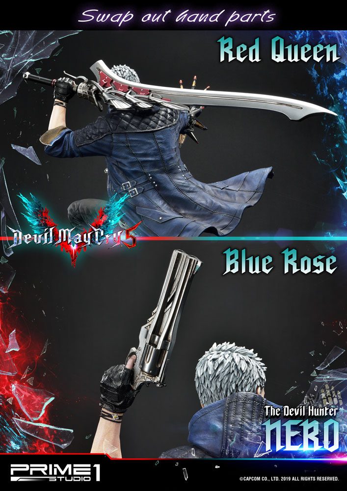 Nero Devil May Cry 5 Deluxe Version Figurka 70 cm - Image 9