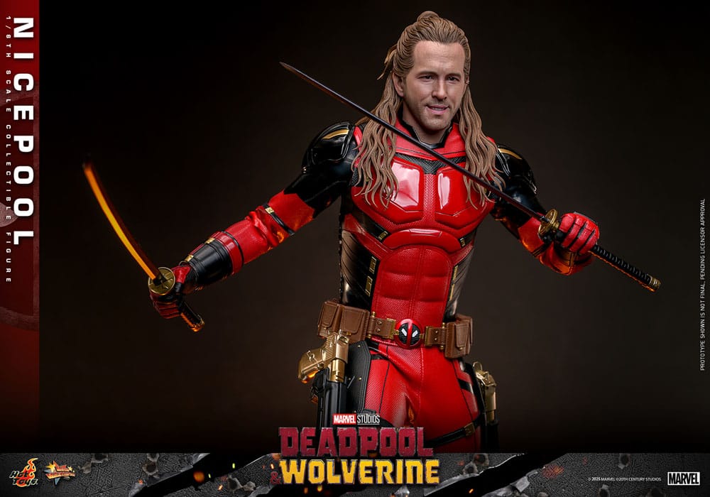 Nicepool Marvel Deadpool & Wolverine Movie Masterpiece 1/6 Figurka 30 cm - Image 14
