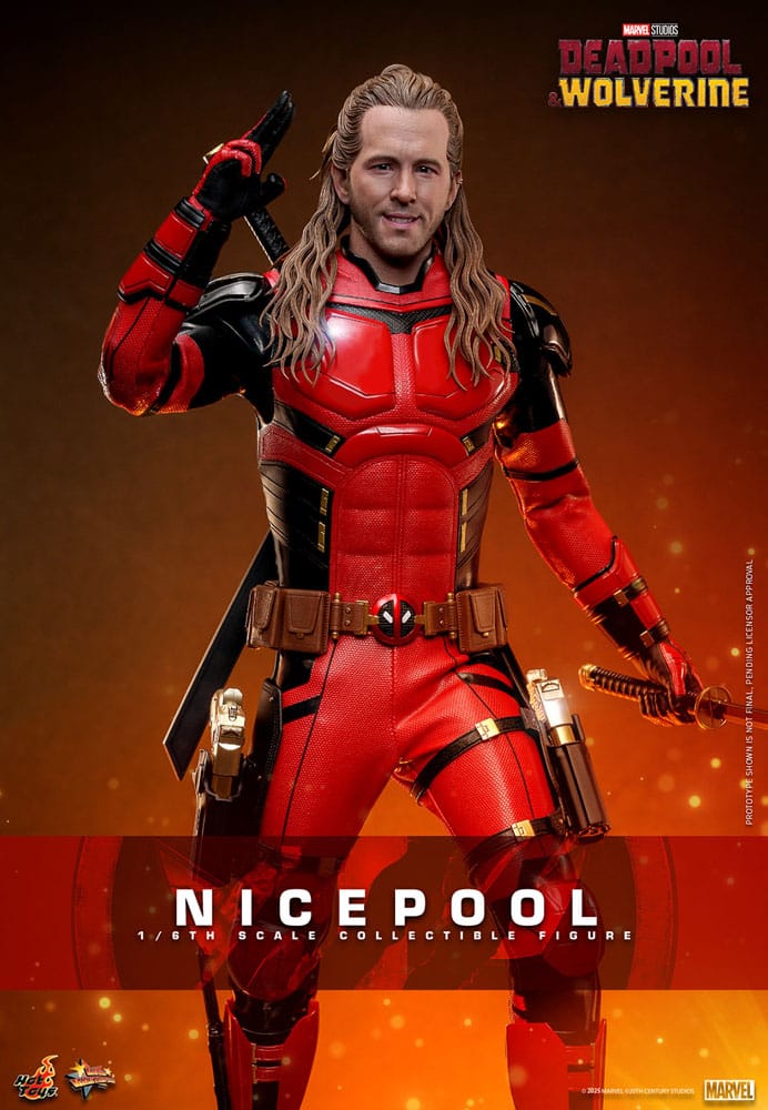 Nicepool Marvel Deadpool & Wolverine Movie Masterpiece 1/6 Figurka 30 cm - Image 2