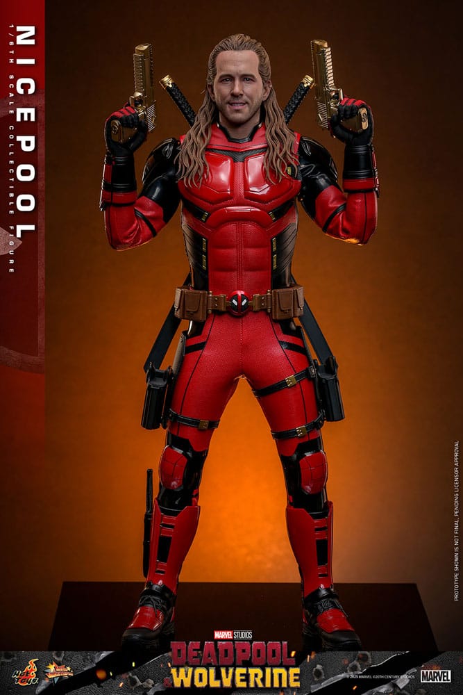 Nicepool Marvel Deadpool & Wolverine Movie Masterpiece 1/6 Figurka 30 cm - Image 3