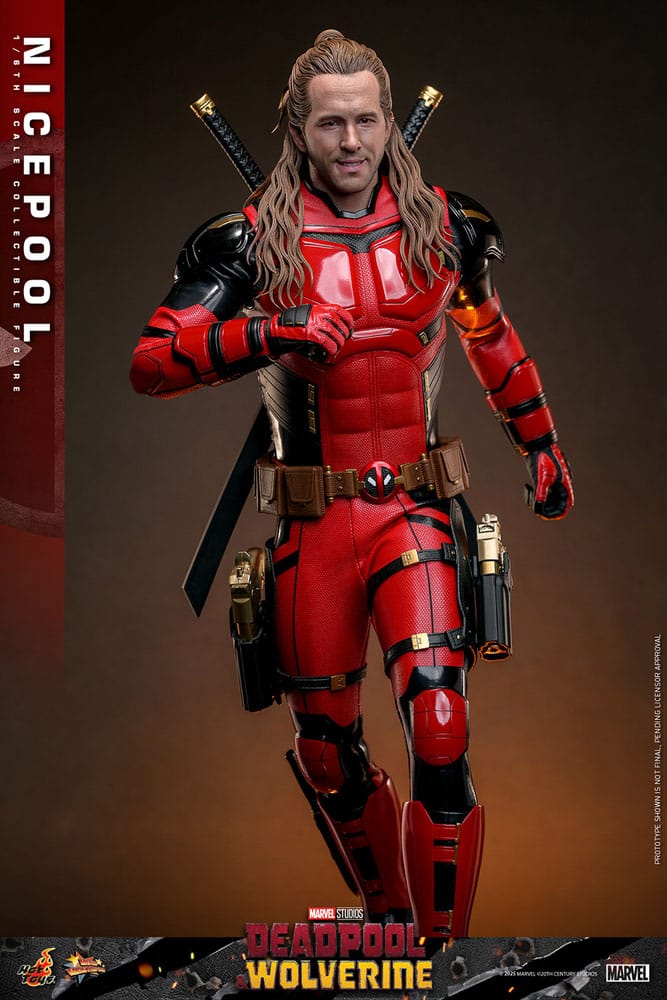 Nicepool Marvel Deadpool & Wolverine Movie Masterpiece 1/6 Figurka 30 cm - Image 8