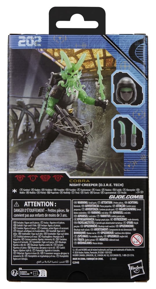Night-Creeper (D.I.R.E. Tech) G.I. Joe Classified Series #202 Figurka 15 cm - Image 3