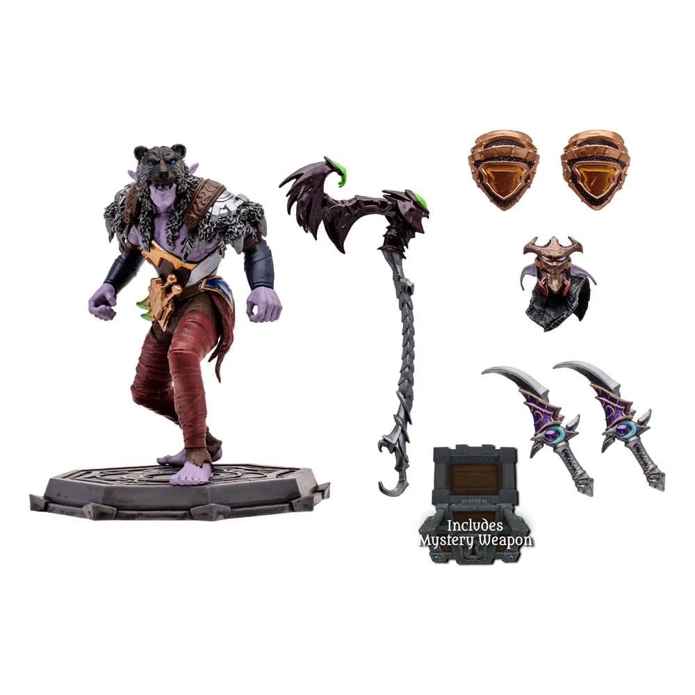 Night Elf Druid Rogue Epic World of Warcraft Figurka 15 cm - Image 7