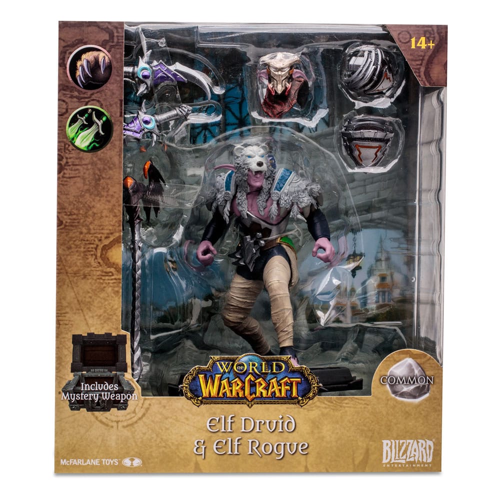 Night Elf Druid Rogue World of Warcraft Figurka 15 cm - Image 10