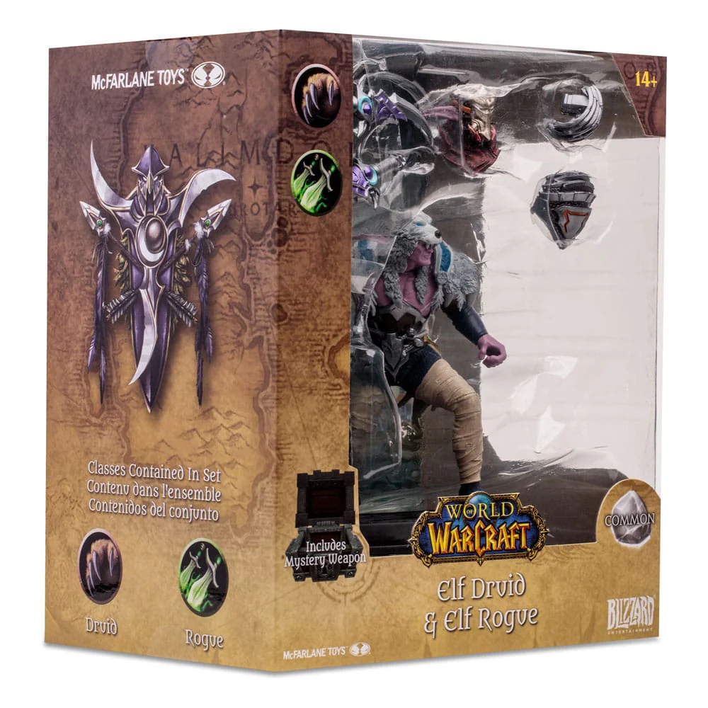 Night Elf Druid Rogue World of Warcraft Figurka 15 cm - Image 11