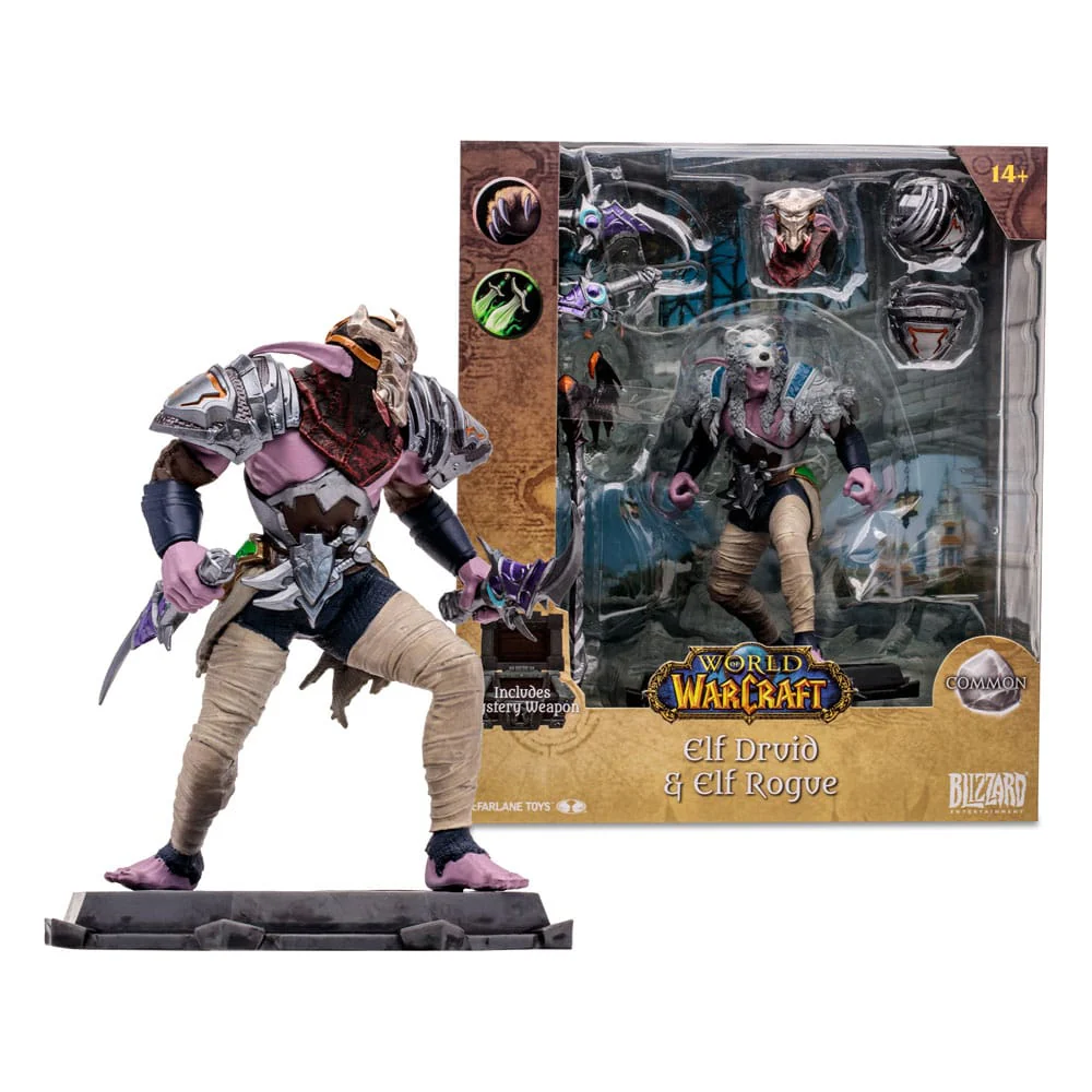 Night Elf Druid Rogue World of Warcraft Figurka 15 cm - Image 8