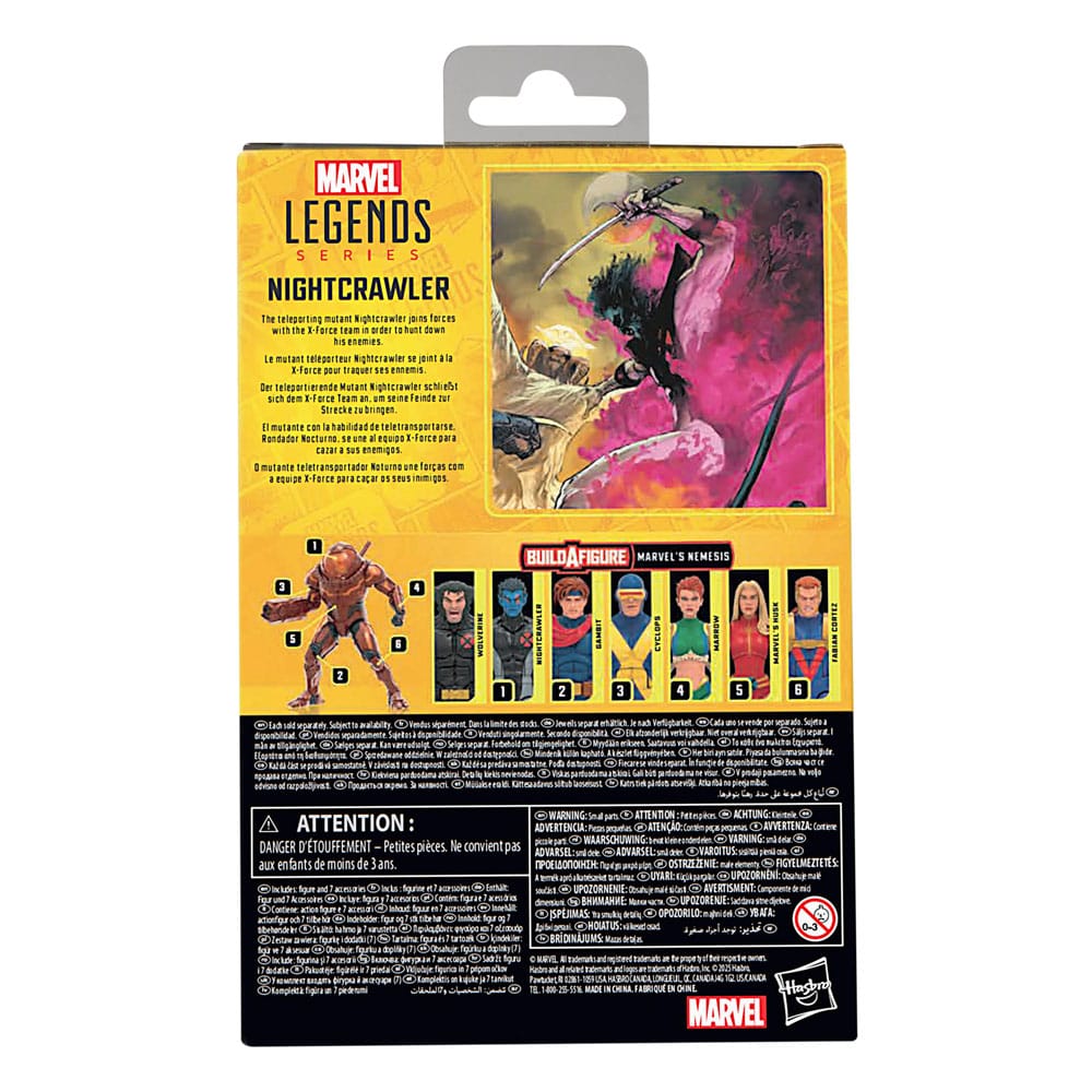 Nightcrawler (BAF: Marvel's Nemesis) X-Men Marvel Legends Figurka 15 cm - Image 8