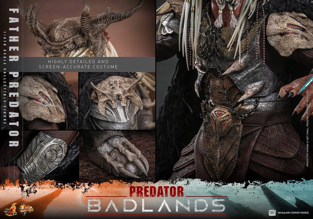 Njohrr Predator: Badlands Movie Masterpiece 1/6 Figurka 36 cm - Image 18