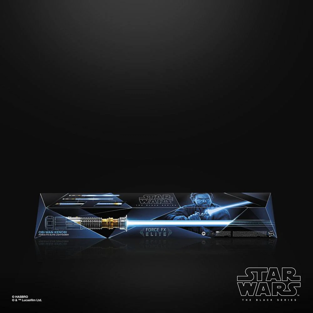 Obi-Wan Kenobi Force FX Elite Lightsaber Star Wars Obi-Wan Kenobi Black Series 1/1 Replica - Image 3
