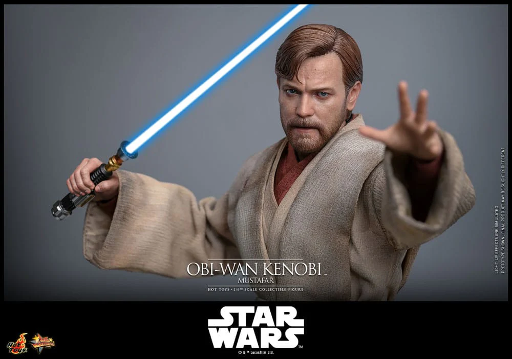 Obi-Wan Kenobi Mustafar Star Wars: Episode III - Revenge of the Sith Movie Masterpiece 1/6 Figurka 31 cm - Image 11